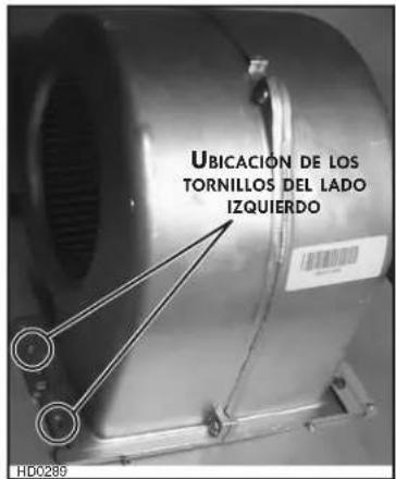 UBICACIÓN DE LOS TORNILLOS DEL LADO IZQUIERDO HD0289