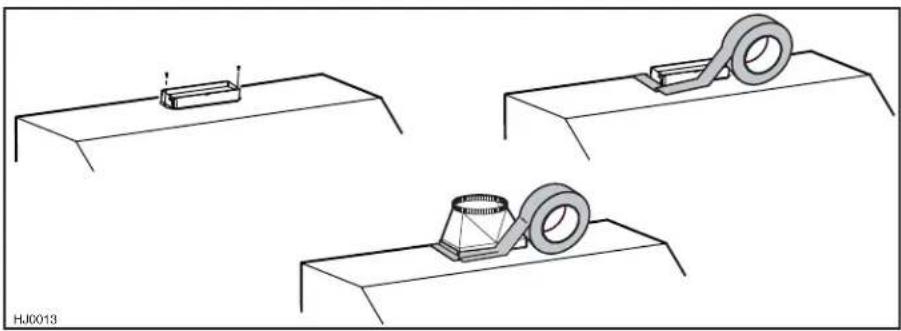 KENMORE 233.56033 - INSTALL THE ADAPTER AND THE TRANSITION (IF NEED BE) - 1