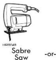 KENMORE 233.56033 - TOOLS NEEDED FOR HOOD INSTALLATION - 8