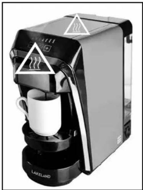 Lakeland 62120 - WARNING - HOT SURFACES - 1