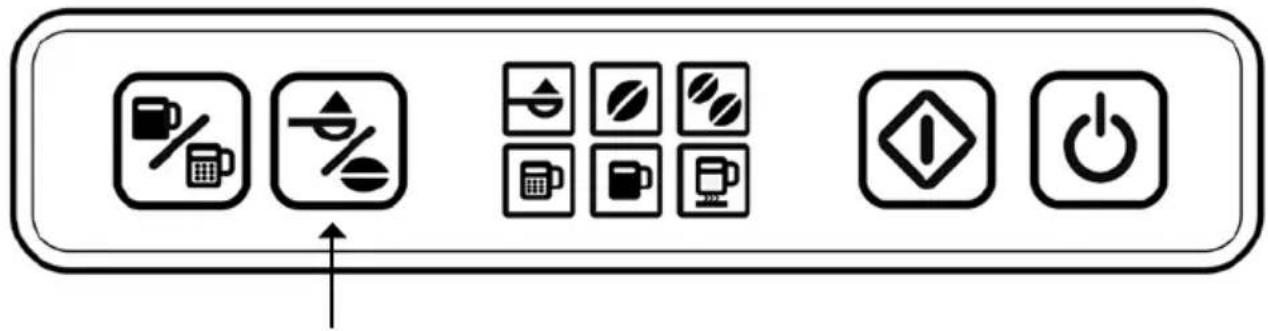 Control panel interface with icons for data processing, battery, fuel, battery pack, fuel pump, warning symbol, and power button