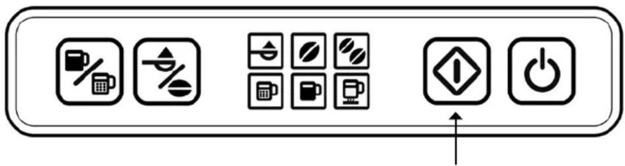 Control panel interface with icons for data, tools, battery, and power symbols