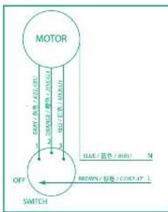 Khind WF1602SE - Wiring Diagram / 接线图 / Litar Pendawatan - 1