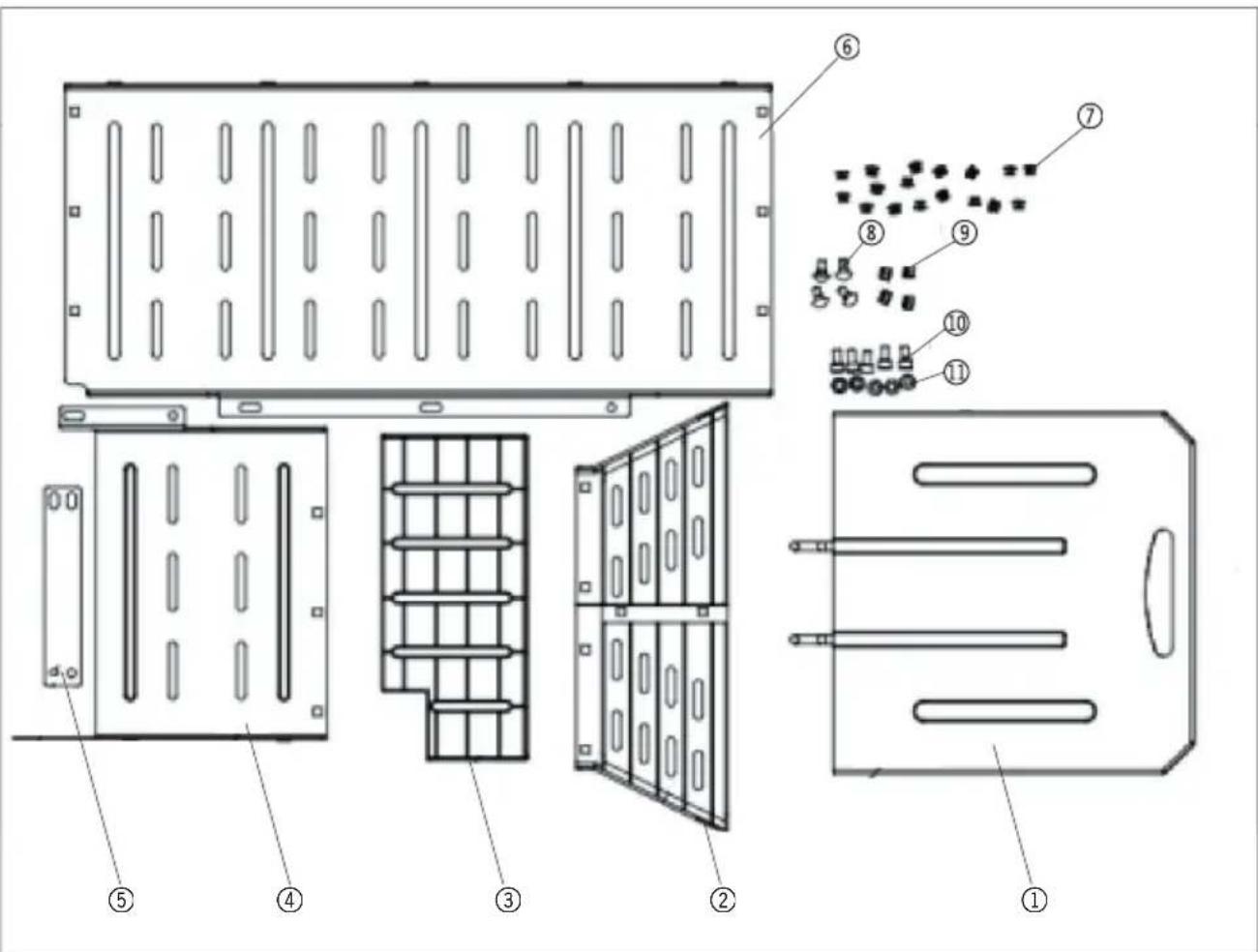 Grouw 18023 - Montering av klyvplatta - 1