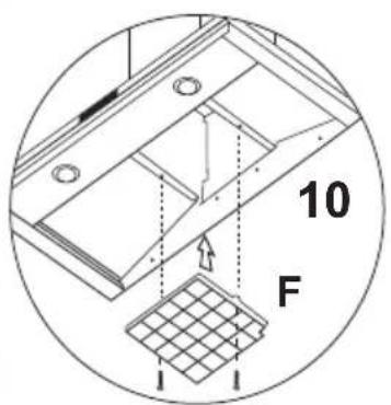 10 F