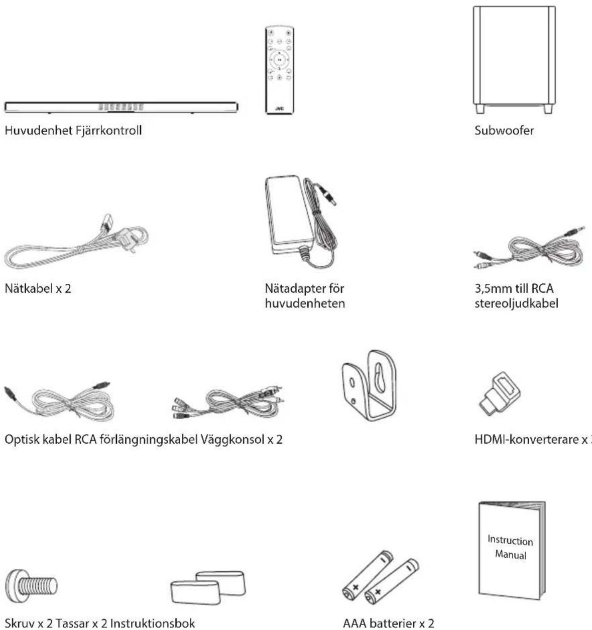 JVC TH-WL709H - Packa upp - 1