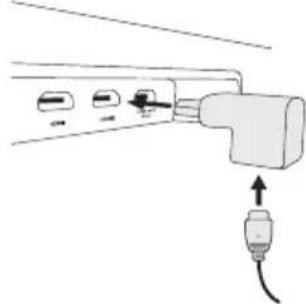 JVC TH-WL709H - Sådan brugers HDMI omformeren - 1