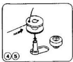 JANOME MS2522 - Prepare the Top Thread - 4
