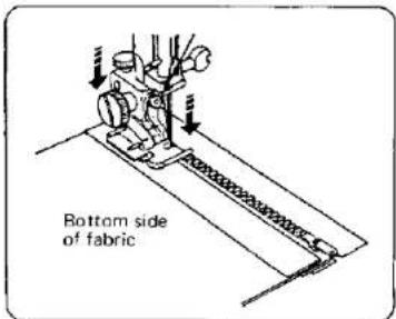 JANOME MS2522 - Fabric Preparation: - 8