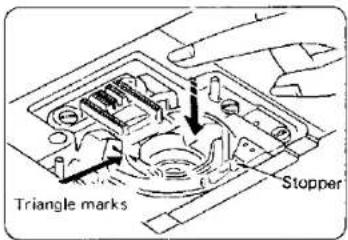 JANOME MS2522 - Clean the Hook Race and Feed Dogs - 4