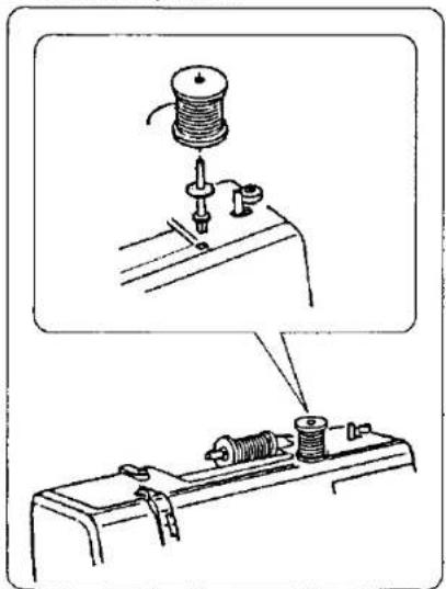 JANOME MS2522 - Prepare the Bobbin - 4