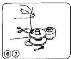 JANOME MS2522 - Prepare the Top Thread - 5