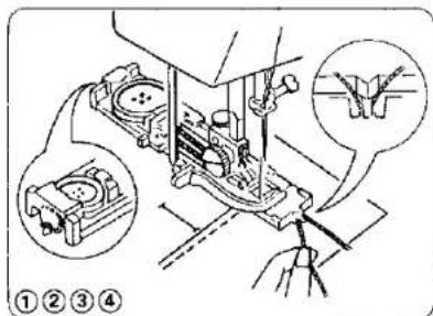 JANOME MS2522 - Corded Buttonholes - 2