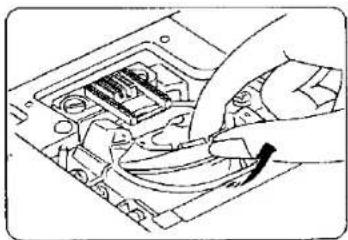 JANOME MS2522 - Clean the Hook Race and Feed Dogs - 3