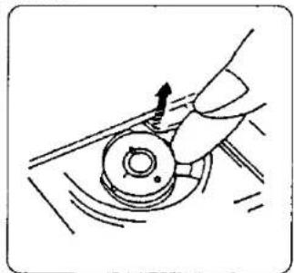 JANOME MS2522 - Prepare the Bobbin - 2