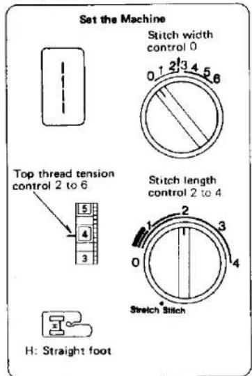 JANOME MS2522 - Straight Stitches (Continued) - 1