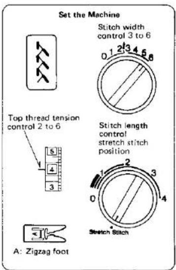 JANOME MS2522 - Herring Bone Stretch - 1