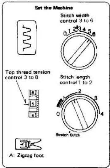 JANOME MS2522 - Box Stitching - 1