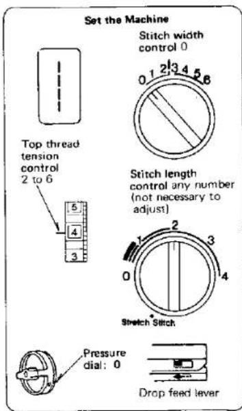 JANOME MS2522 - SECTION 3. LEARN THE STITCHES - 1