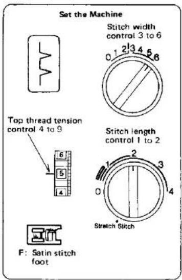 JANOME MS2522 - Shell Stitching - 1