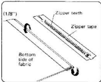 JANOME MS2522 - Fabric Preparation: - 7