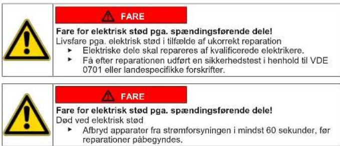 BOSCH KGN392LEA - Udskiftning af det øverste dørhængsel (dør med display) - 9
