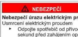 BOSCH KGE36EWCP - Výměna LED horního osvětlení - 5