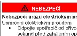 BOSCH KGE36EWCP - Struktura výstrah - 4