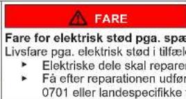 BOSCH KGE36EWCP - Udskiftning af LED-lampe foroven - 4