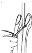 AMANA XRSS264BW - Maniglie a media lunghezza (non in acciaio inossidabile) - 4