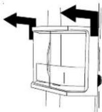 AMANA XRSS264BW - Sådan fjernes og installeres Beverage Chiller™: - 1