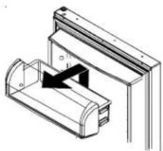 AMANA XRSS264BW - Scomparto latticini - 2