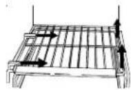 AMANA XRSS264BW - Montaggio e smontaggio del ripiano Stor-Mor®: - 1