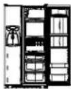AMANA XRSS264BW - Kylfunktioner - 1