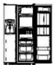 AMANA XRSS264BW - Características de la sección de alimentos frescos - 1