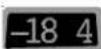 AMANA XRSS264BW - Accensione/spegnimento del display - 1