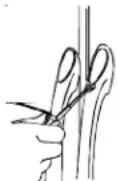 AMANA XRSS264BW - Handtag, halvlängd (ej rostfritt stål) - 4