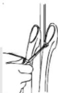 AMANA XRSS264BW - Sådan installeres og fjernes håndtag - 8