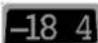 AMANA XRSS264BW - Display på/av - 1