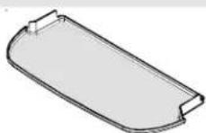 AMANA XRSS204BW - Plaquettes anti-glisse - 1