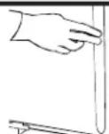 AMANA XRSS204BW - Tam Boy Kapak Kolları (çelik) - 1