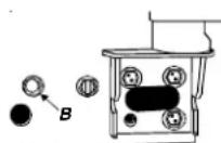 AMANA XRSS204BW - OPGELET - 2