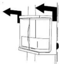 AMANA XRSS204BW - Montaggio e smontaggio del Beverage Chiller™: - 1