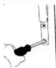 AMANA XRSS204BW - Handtag, hellängd (ej rostfritt stål) - 2