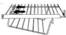 AMANA XRSS204BW - Per rimuovere il ripiano: - 2