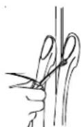 AMANA XRSS204BW - Griffleisten über die halbe Höhe (kein Edelstahl) - 4