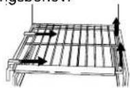AMANA XRSS204BW - Stor-Mor®-hylla: - 1