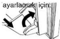 AMANA XRSS204BW - Gözlerin çıkartılması ve takılması;Gözlerin çıkartılması ve takılması: - 2
