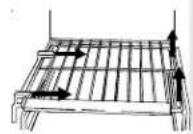 AMANA XRSS204BW - Stor-Mor®-schap verwijderen en installeren: - 1