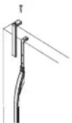 AMANA XRBS209BSR - REMOVING FRESH FOOD FRONT-MOUNTED HANDLE - 1